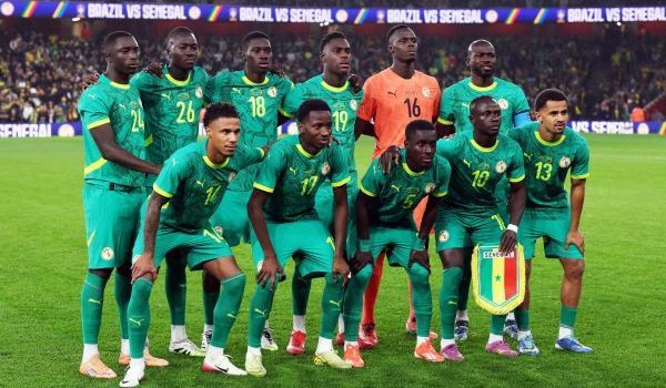 Barisan pemain Senegal bergambar sebelum aksi persahabatan antarabangsa menentang Brazil di Stadium Emirates, London pada tahun lalu/Foto fail REUTERS