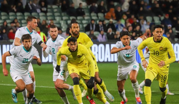 Harimau Malaya gagal tandingi kehebatan New Zealand, tewas 0-4 di Auckland.-Foto Facebook FAM