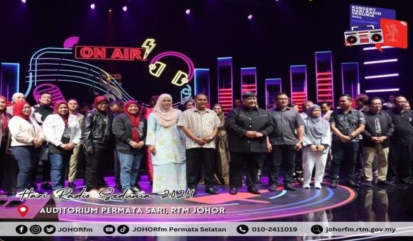 Selain siaran langsung di TV2, konsert berkenaan turut didengar menerusi siaran NASIONALfm dan Johorfm serta RTMKlik.