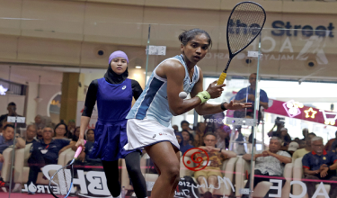Pemain skuasy wanita negara S. Sivasangari berjaya meraih gelaran Terbuka Australia 2026./BERNAMA