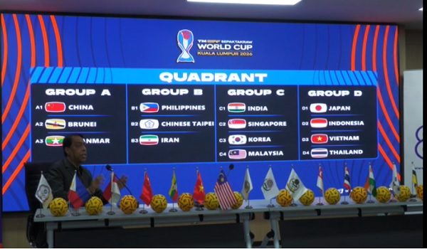 Malaysia diundi bertemu Jepun, Singapura dalam misi pertahan gelaran
