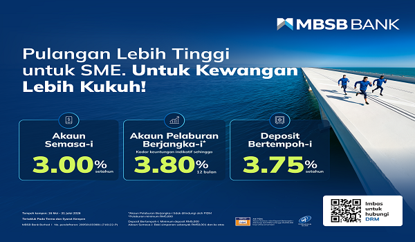 Kempen terbaharu itu memperlihatkan keprihatinan MBSB Bank terhadap keperluan PKS