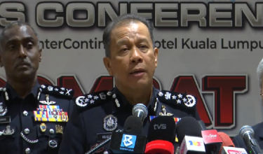 Ketua Polis Negara, Tan Sri Mohd Khalid Ismail /RTM