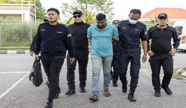 Tertuduh mengaku tidak bersalah di Mahkamah Sesyen Kota Bharu atas tuduhan merogol./BERNAMA