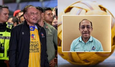 Perdana Menteri, Datuk Seri Anwar Ibrahim (kiri) dan Pengerusi Jawatankuasa Pendidikan Atlet di bawah Biro Pembangunan Sepak Takraw PSM, Prof Dr Mohad Anizu Mohd Nor (kanan) / Foto hiasan