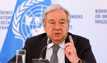 Antonio Guterres/ Foto AFP
