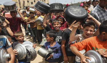 1.25 juta penduduk Gaza berdepan kebuluran kritikal / foto AFP