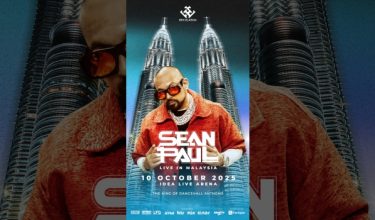 Konsert Sean Paul di Malaysia pada 10 Oktober