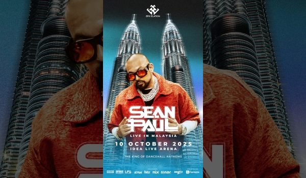 Konsert Sean Paul di Malaysia pada 10 Oktober