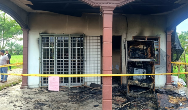 Tiga beranak etnik Rohingya rentung dalam kebakaran sebuah rumah di Jalan Maju 4, Taman Serai Maju, Bagan Serai
