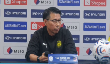 Ketua Jurulatih Interim Harimau Malaya, Tan Cheng Hoe / Foto RTM