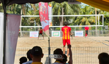 Terengganu A menempah tempat ke peringkat akhir Bola Tampar Pantai kategori lelaki SUKMA Selangor 2026