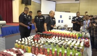 Pelbagai jenis dadah dirampas dalam serbuan di sebuah kediaman di Kajang