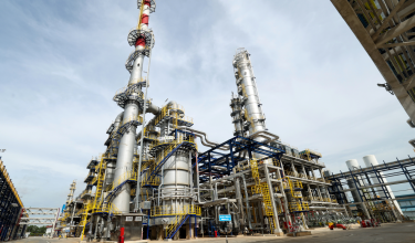Antara loji biopenapisan bahan api penerbangan mampan (SAF) pertama negara, Ecoceres Renewable Fuels Sdn Bhd di Tanjung Langsat / BERNAMA