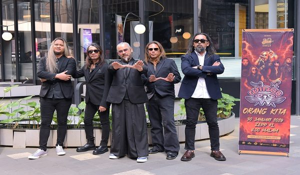 Kumpulan Wings bakal kembali menggegarkan pentas menerusi konsert khas Wings Orang Kita