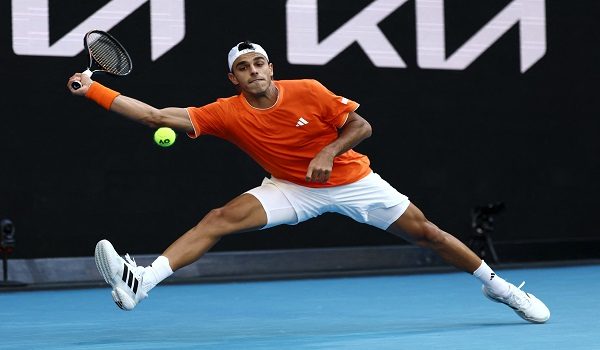 Pemain tenis Argentina, Francisco Cerundolo/ REUTERS
