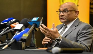 Setiausaha Agung Konfederasi Bola Sepak Asia (AFC), Windsor Paul John /AFP