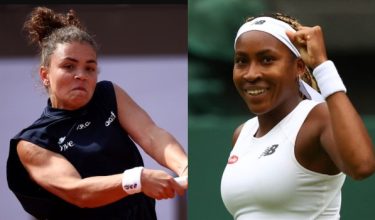 Pemain Itali, Jasmine Paolini (kiri) dan pemain Amerika Syarikat, Coco Gauff (kanan)/Reuters