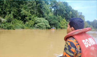 SAR dilaksana di lokasi mangsa dilaporkan terjatuh