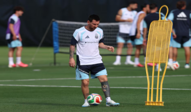 Ketua pasukan Argentina, Lionel Messi / REUTERS
