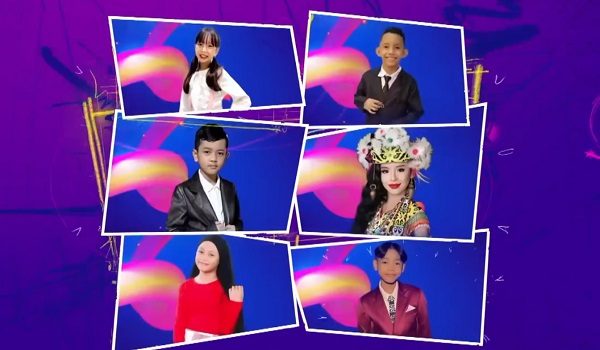Peserta-peserta Debaran Bintang Kecil Zon Sarawak