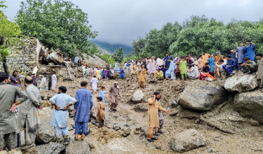 Tragedi banjir ragut 227 nyawa di seluruh Pakistan / Foto AFP