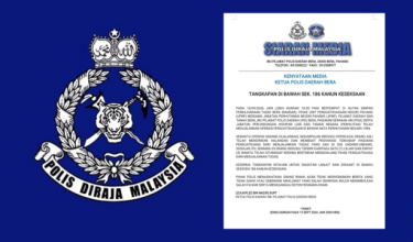 Kenyataan Polis Bera