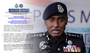 Pengarah Jabatan Siasatan Jenayah Bukit Aman, Datuk M. Kumar