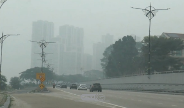 Keadaan jerebu di Johor