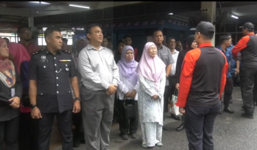 Skuad Bencana MADANI mendapat latihan daripada JBPM dan APM / Foto RTM