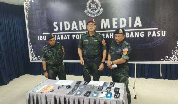 Sidang media di IPD Kubang Pasu