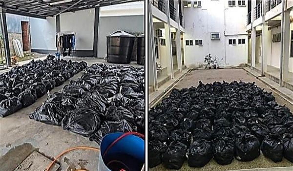 Hasil rampasan ketum dengan nilai keseluruhan berjumlah RM72,450 menerusi dua operasi berasingan di Kelantan