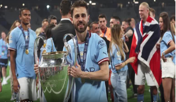 Ketua pasukan Manchester City, Bernardo Silva / REUTERS