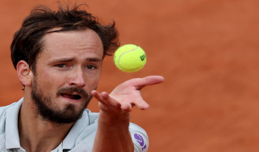 Pemain tenis Rusia, Daniil Medvedev / REUTERS