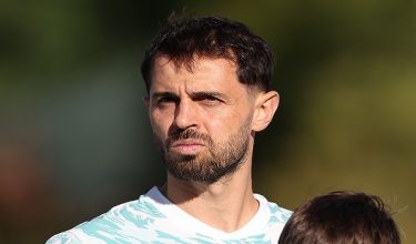Bernardo Silva (Portugal) before the international friendly match between Portugal and Chile at Estadio Nacional do Jamor on June 6, 2026, in Oeiras, Portugal. The match serves as preparation for the 2026 FIFA World Cup in the United States.
No Use Sweden. No Use Germany.