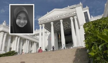 Foto kecil: Allahyarham Zara Qairina Mahathir