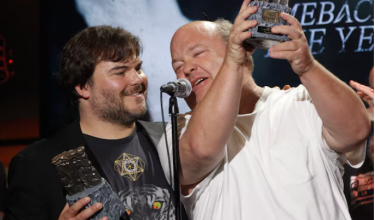 Kumpulan Tenacious D dianggotai Jack Black (kiri) dan Kyle Gass/Foto REUTERS