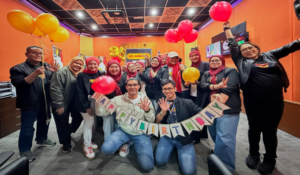 Konti SelangorFM, Wisma Radio, Angkasapuri Kota Media.