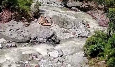 Keadaan banjir di Sarli Sacha/ REUTERS