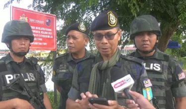 Pemangku Komander Pasukan Gerakan Am (PGA) Tenggara, Asisten Komisioner Ijid Landu Binju/RTM