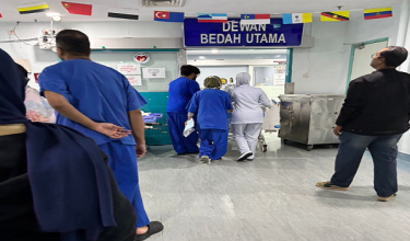 Ahmad Sobri dalam keadaan baik dan berada di bawah pemantauan doktor / Foto Ihsan Feriza Ismail