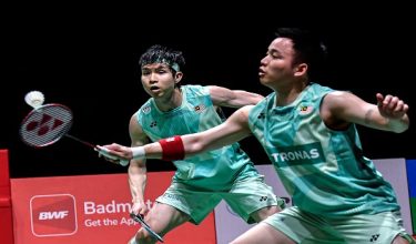 Beregu lelaki negara, Aaron Chia-Soh Wooi Yik/ BERNAMA