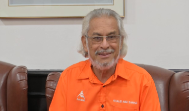 Pengerusi Amanah Wilayah Persekutuan,  Khalid Abdul Samad /RTM