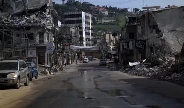 Antara kawasan di Lubnan yang terjejas akibat serangan kejam rejim Zionis Israel/ REUTERS