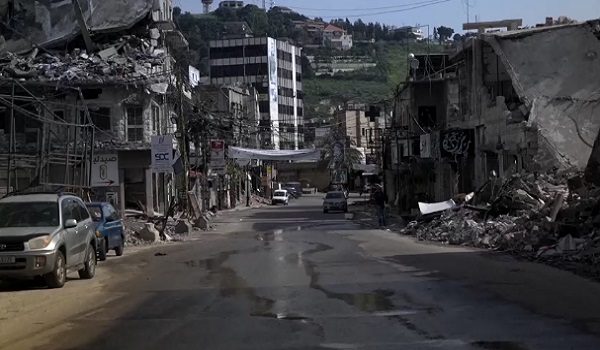 Antara kawasan di Lubnan yang terjejas akibat serangan kejam rejim Zionis Israel/ REUTERS