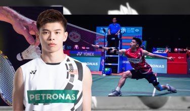 Pemain badminton perseorangan lelaki negara, Leong Jun Hao / Foto Hiasan
