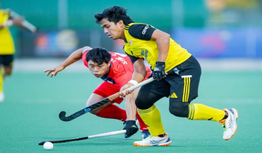 Kemenangan masih belum memadai untuk pasukan kebangsaan melayakkan diri ke separuh akhir/Foto  Asian Hockey Federation