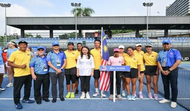Hannah Yeoh bersama pasukan negara yang menyertai Kejohanan Kumpulan II, Piala Billie Jean King Asia/Oceania 2025 - FB Hannah Yeoh