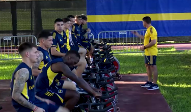 Pasukan Boca Juniors giat jalani latihan di Miami Shores - Reuters