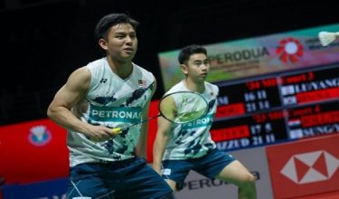 Gandingan Goh Sze Fei dan Nur Izzuddin Rumsani - Foto/Bernama
